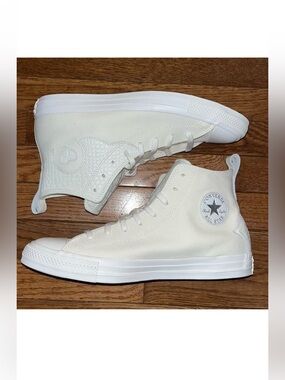Converse Chuck Taylor All Stars High Top Sneaker Vintage White Women’s Size 12.5